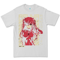 Dove Grey asuka evangelion Premium Tee - ArtMosaic
