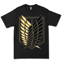 Black Shingekis no kyojinn Premium Tee - ArtMosaic