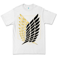 White Shingekis no kyojinn Premium Tee - ArtMosaic