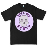 Black Penelope Scott Skeleton Premium Tee - ArtMosaic