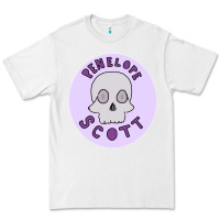 White Penelope Scott Skeleton Premium Tee - ArtMosaic