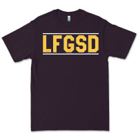 Plum Exclusive Brown LFGSD Official Fun Design T Shirt Premium Tee - ArtMosaic