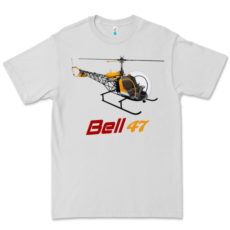 Bell 47 Helicopter Premium Tee by ArtMosaic | Teevron