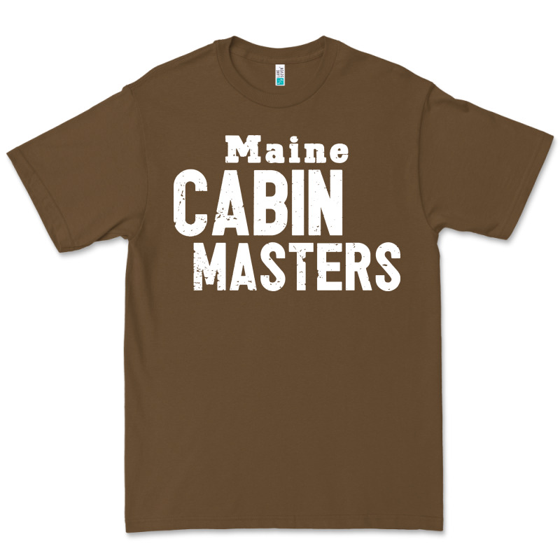 Maine Cabin Masters Premium Tee by ArtMosaic | Teevron