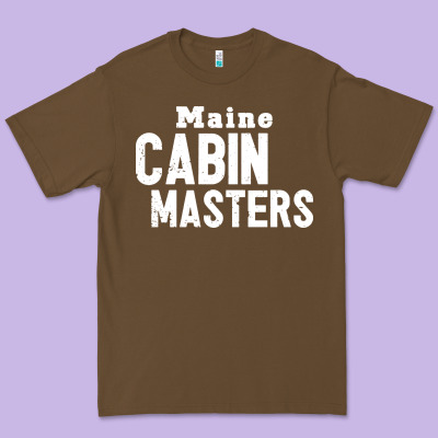 Maine Cabin Masters Premium Tee Designed By Artmosaic