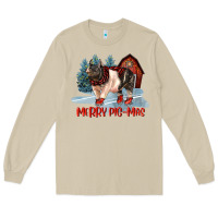Mushroom merry pigmas Long Sleeve Tee - LillyAllenDesigns