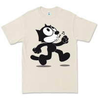 Felix The Cat Whistling Premium Tee | Teevron