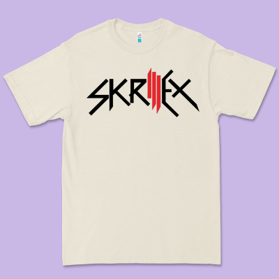 White Skrillex Premium Tee Designed By Artmosaic