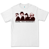 White sure i'm a marxist Premium Tee - ArtMosaic