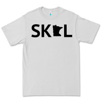 Dove Grey skol minnesota hoodie  let's go mn hooded sweatshirt Premium Tee - ArtMosaic