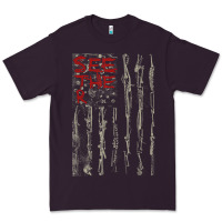 Plum Seether Bone Flag Premium Tee - ArtMosaic