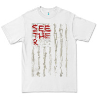 White Seether Bone Flag Premium Tee - ArtMosaic