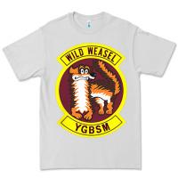 Dove Grey Air Force Wild Weasel YGBSM Premium Tee - ArtMosaic