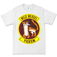 White Air Force Wild Weasel YGBSM Premium Tee - ArtMosaic