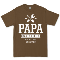 Cacao If Papa Can't Fix It We're All Screwed - Fathers Day Premium Tee - ArtMosaic