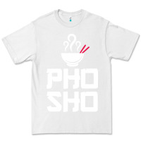White pho sho foodie asian food humor chopsticks funny Premium Tee - ArtMosaic