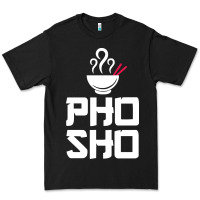 Black pho sho foodie asian food humor chopsticks funny Premium Tee - ArtMosaic