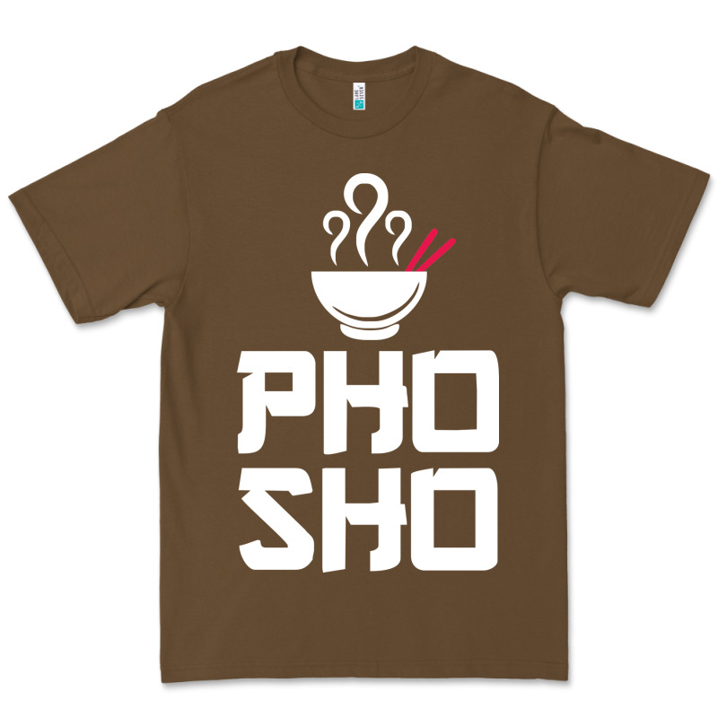 Pho Sho Foodie Asian Food Humor Chopsticks Funny Premium Tee by ArtMosaic | Teevron