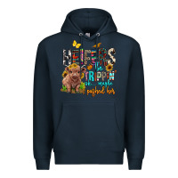 Navy heifers be trippin ok maybe i pushed her Premium Hoodie - BarkalooDesign