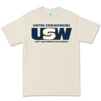 Bone United Steelworkers - Unity and Strength for Worke Premium Tee - ArtMosaic