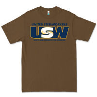 Cacao United Steelworkers - Unity and Strength for Worke Premium Tee - ArtMosaic