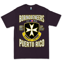 Plum Borinqueneers Puerto Rico Flag Honor Et Fidelitas Premium Tee - ArtMosaic