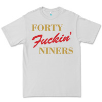 Dove Grey forty fvckin' niners Premium Tee - ArtMosaic