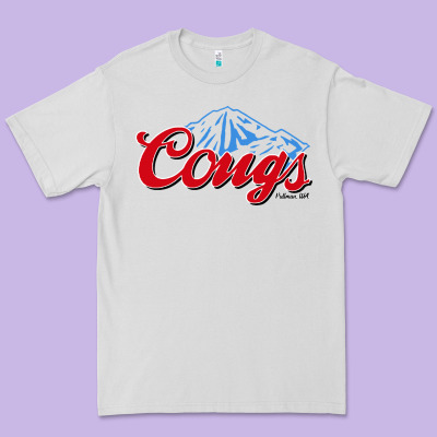 Wsu Cougs Premium Tee Designed By Artmosaic