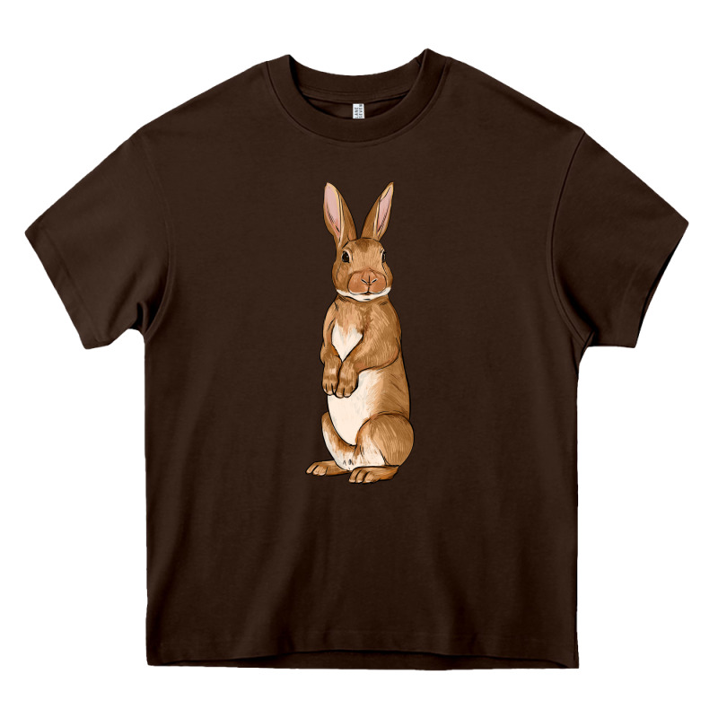 Bunny Easter Heavy Core Tee by OliviaCreatesArt | Teevron