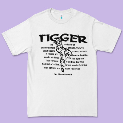 Tigger If The Only One Premium Tee Designed By Artmosaic