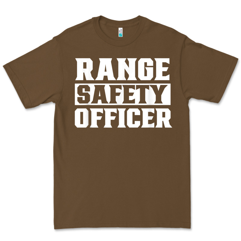 Range Safety Officer Worker Team Job T Shirt Premium Tee by ArtMosaic | Teevron