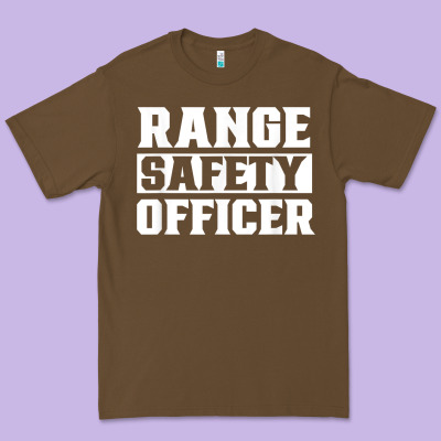 Range Safety Officer Worker Team Job T Shirt Premium Tee Designed By Artmosaic