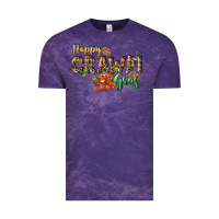 Cloud Purple Happy crawdi Gras Vintage Tee - LillyAllenDesigns
