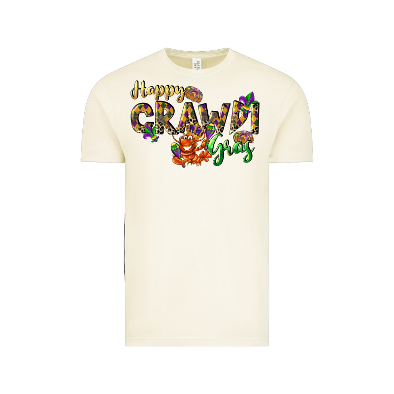 Happy Crawdi Gras Vintage Tee by LillyAllenDesigns | Teevron