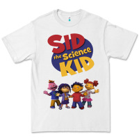 White Sid The Science Kid boyfriend Premium Tee - ArtMosaic