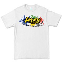 White Vintage-Awana clubs Premium Tee - ArtMosaic