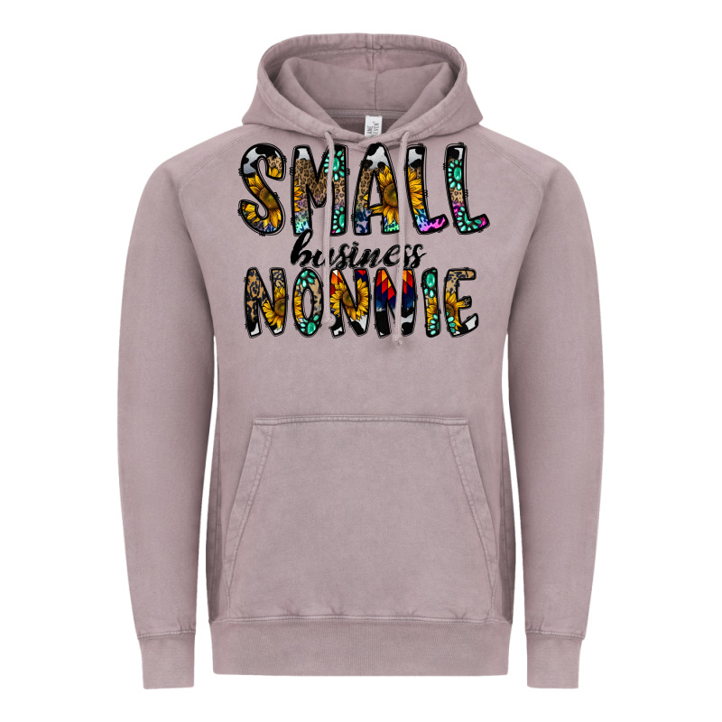 Small Business Nannie Vintage Hoodie by CowhideDigitalArt | Teevron