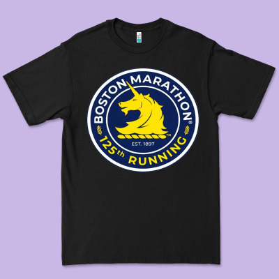 Boston Marathon Premium Tee Designed By Artmosaic