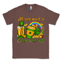 Chestnut St. Patrick's All you need is coffee and luck Classic Tee - OliviaCreatesArt