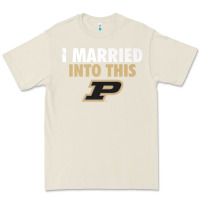 Bone Purdue Boilermakers Married Into This - Apparel Premium Tee - ArtMosaic