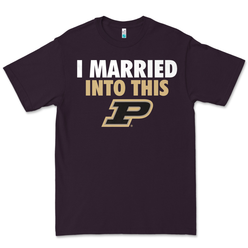 Purdue Boilermakers Married Into This - Apparel Premium Tee by ArtMosaic | Teevron