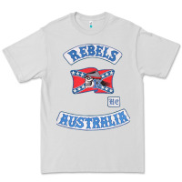 Dove Grey rebel MC supporter Premium Tee - ArtMosaic