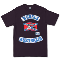 Plum rebel MC supporter Premium Tee - ArtMosaic