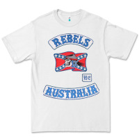 White rebel MC supporter Premium Tee - ArtMosaic