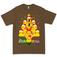 Cacao duck rubber duck christmas tree duckie and quack christmas 123 Premium Tee - ArtMosaic