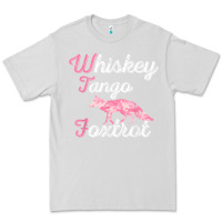 Dove Grey whiskey tango foxtrot military womens fun wtf quote t shirt Premium Tee - ArtMosaic