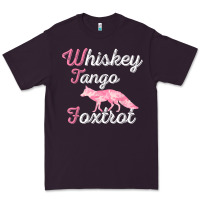 Plum whiskey tango foxtrot military womens fun wtf quote t shirt Premium Tee - ArtMosaic