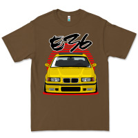 Cacao Yellow E36 Premium Tee - ArtMosaic