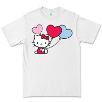 White kitty Premium Tee - ArtMosaic