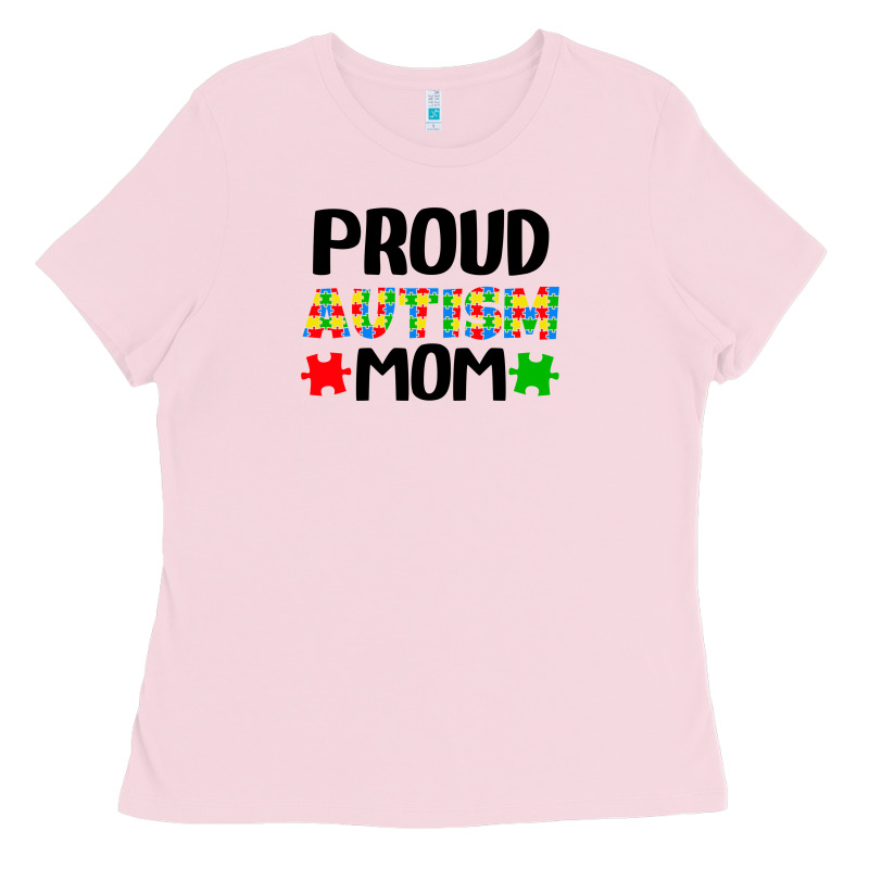 Autism Awareness Puzzle Theme Ladies Tee by CowhideDigitalArt | Teevron